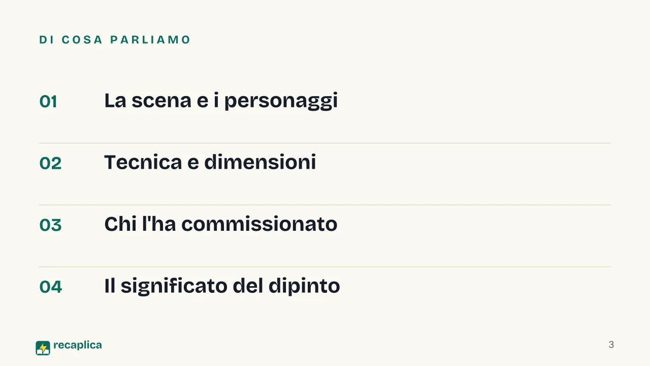 Slide 3 della presentazione su Venere di Botticelli: Di cosa parliamo