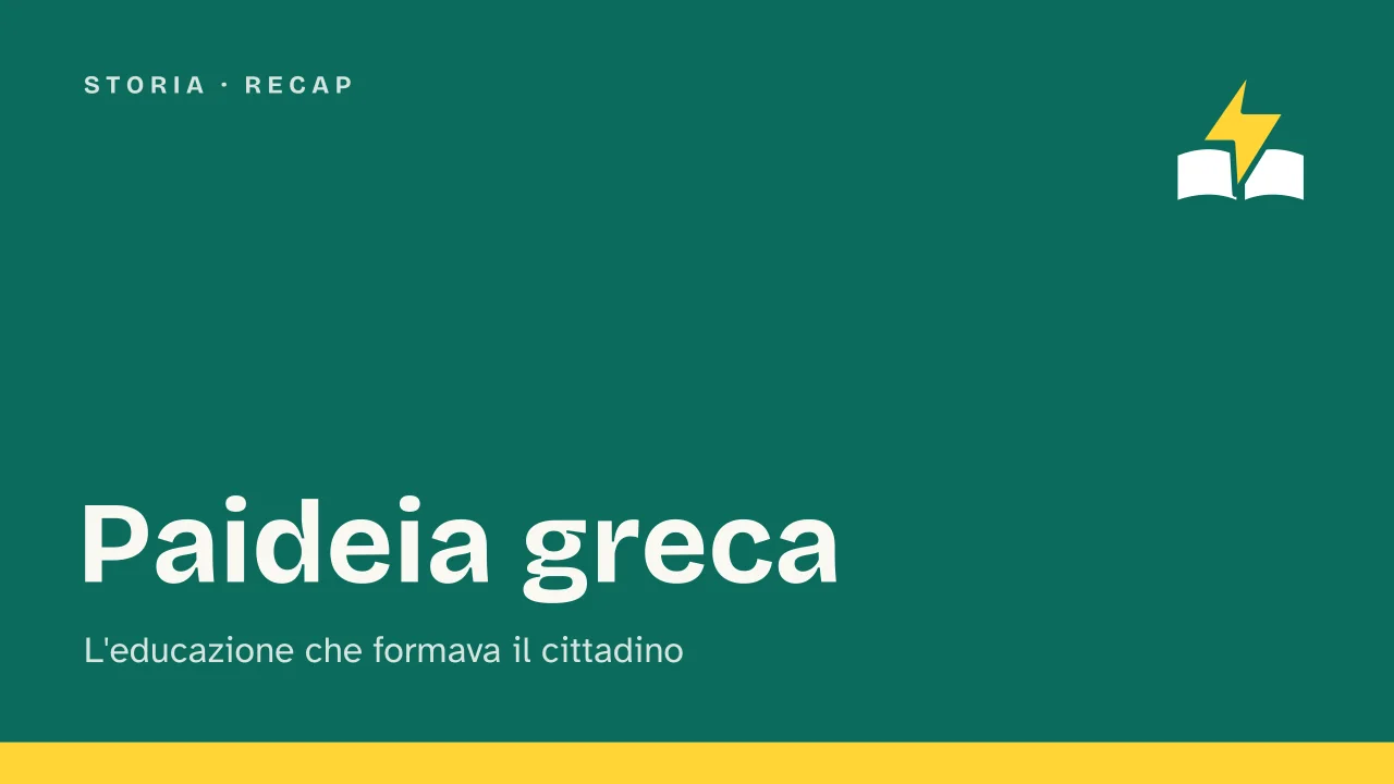 Slide 1 della presentazione su Paideia greca: Paideia greca