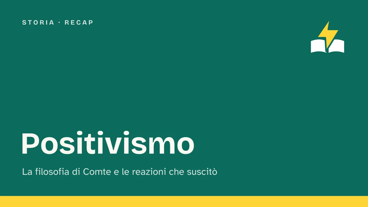 Slide 1 della presentazione su Positivismo: Positivismo