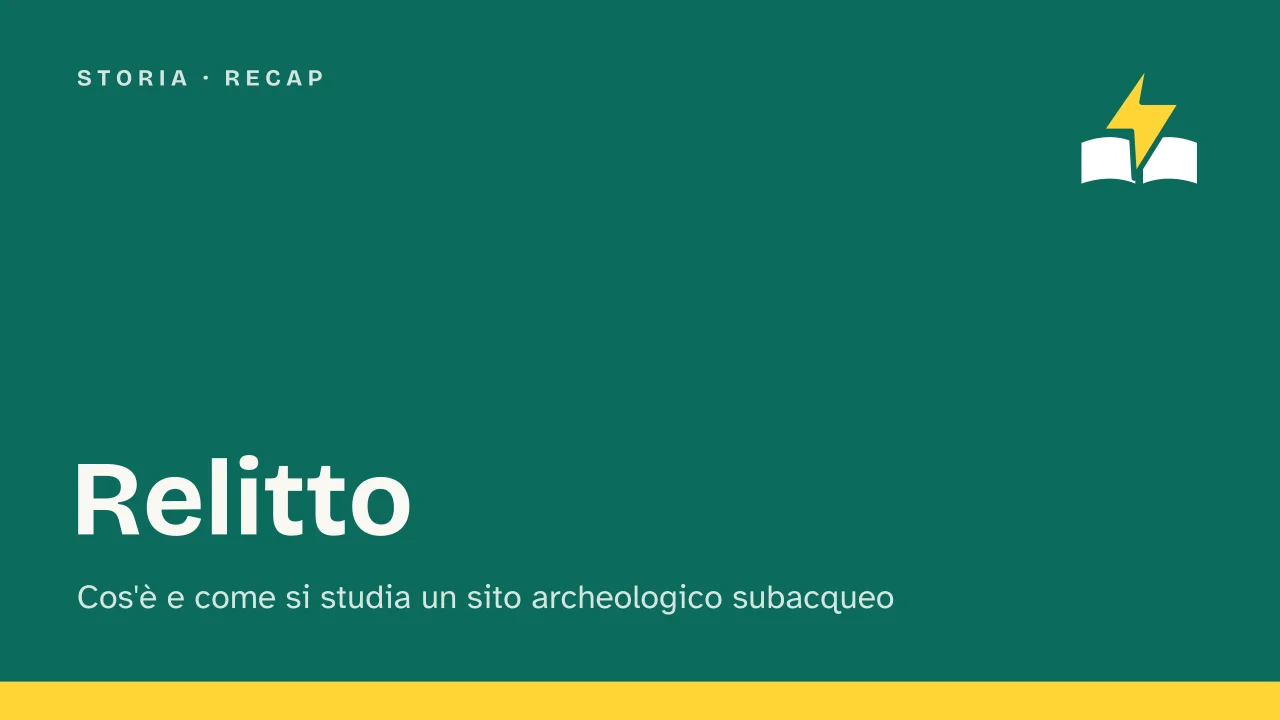 Slide 1 della presentazione su Relitto: Relitto