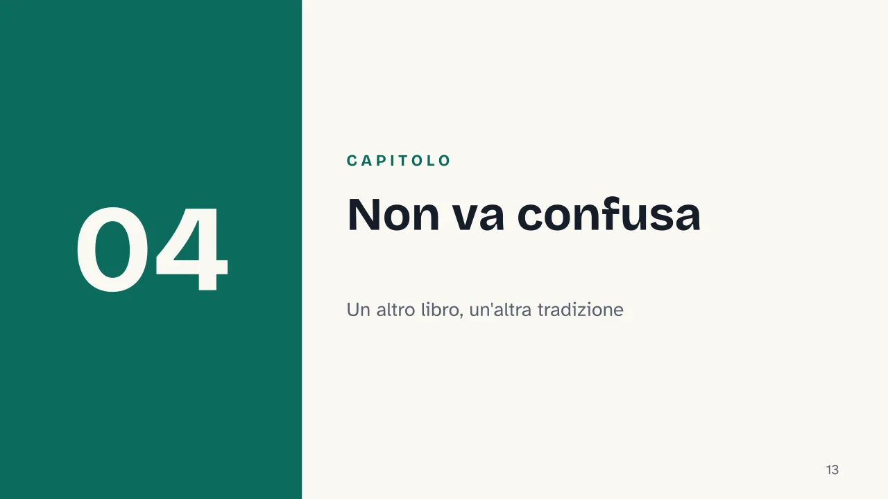 Slide 13 della presentazione su L'arte di ottenere ragione: Capitolo 04: Non va confusa