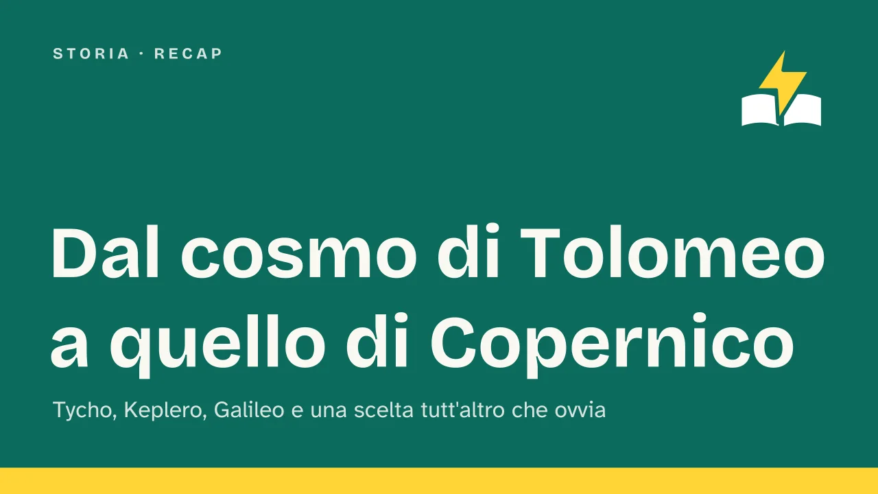 Slide 1 della presentazione su Sistema geocentrico ed eliocentrico: Dal cosmo di Tolomeo a quello di Copernico