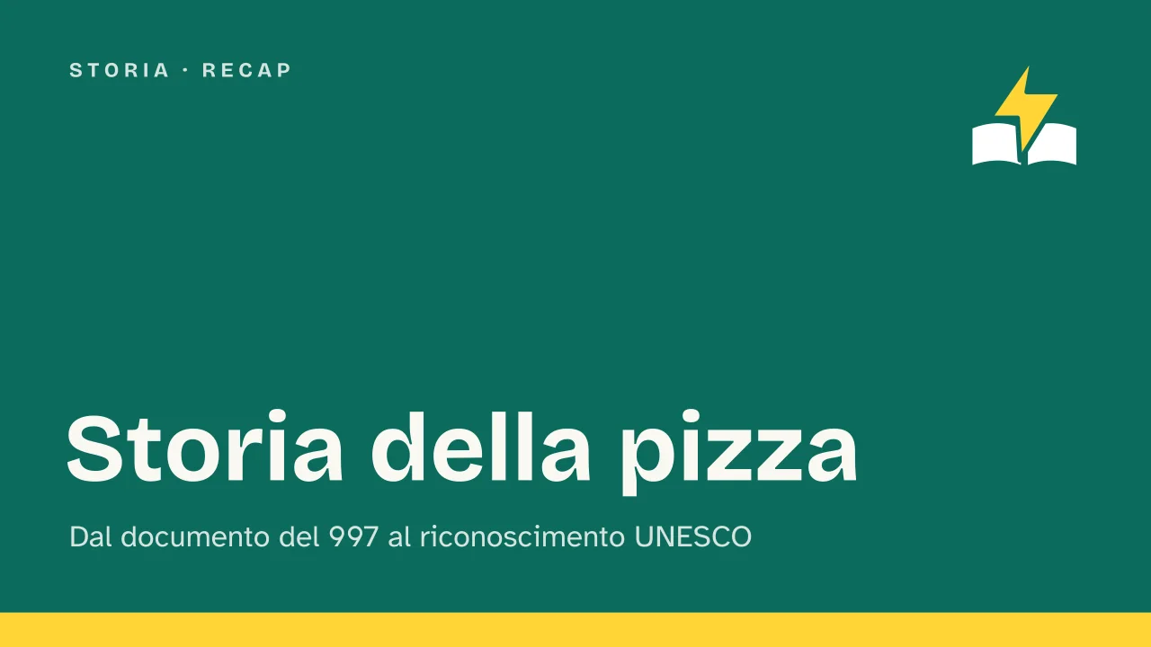 Slide 1 della presentazione su Storia della pizza: Storia della pizza