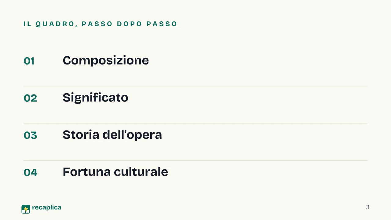 Slide 3 della presentazione su Viandante sul mare di nebbia: Il quadro, passo dopo passo