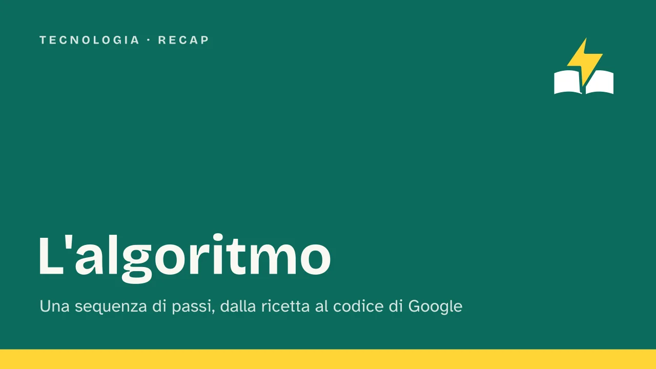 Slide 1 della presentazione su L'algoritmo: L'algoritmo