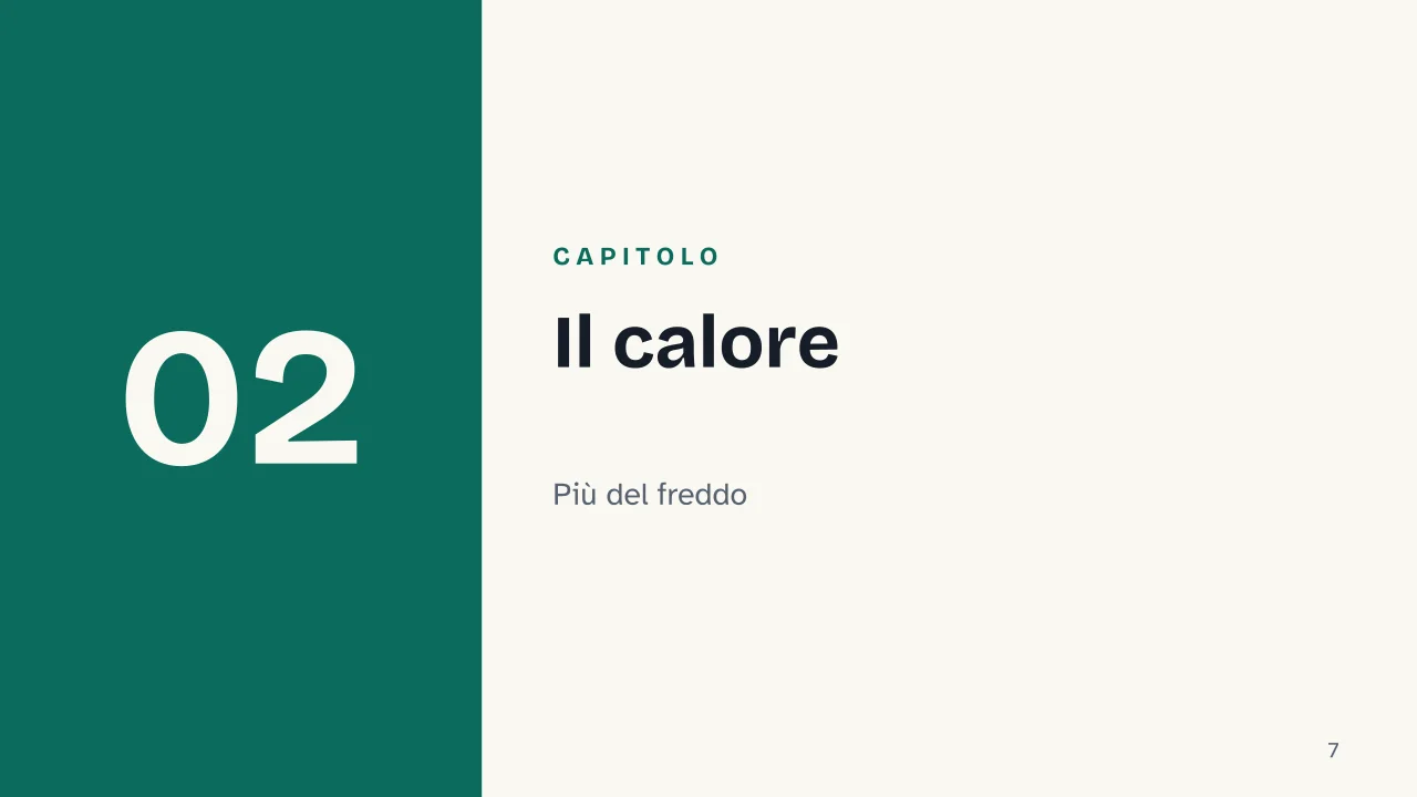 Slide 7 della presentazione su Batteria dello smartphone: Capitolo 02: Il calore