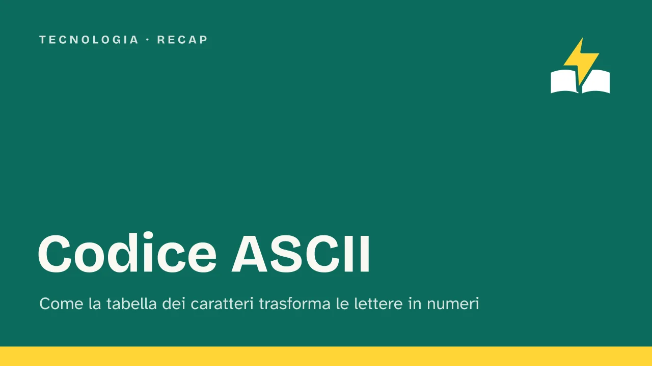Slide 1 della presentazione su Codice ASCII: Codice ASCII