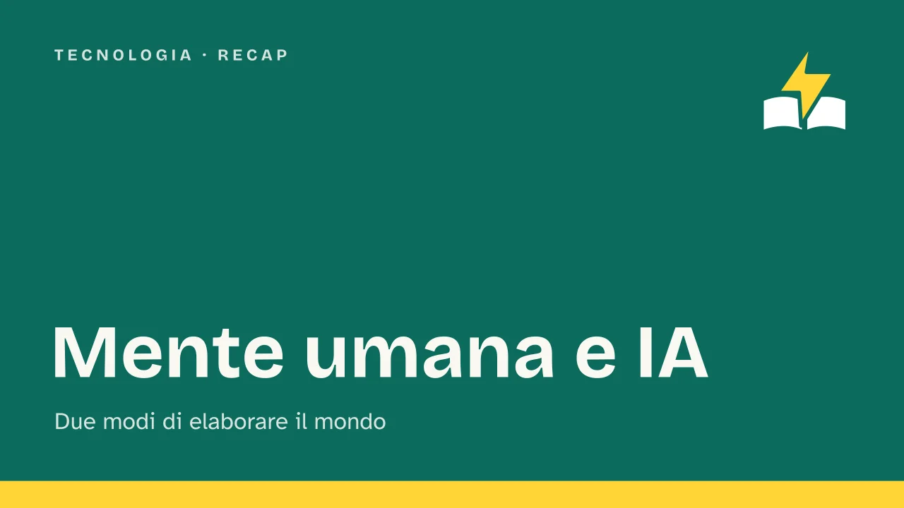 Slide 1 della presentazione su Cognizione umana e intelligenza artificiale: Mente umana e IA
