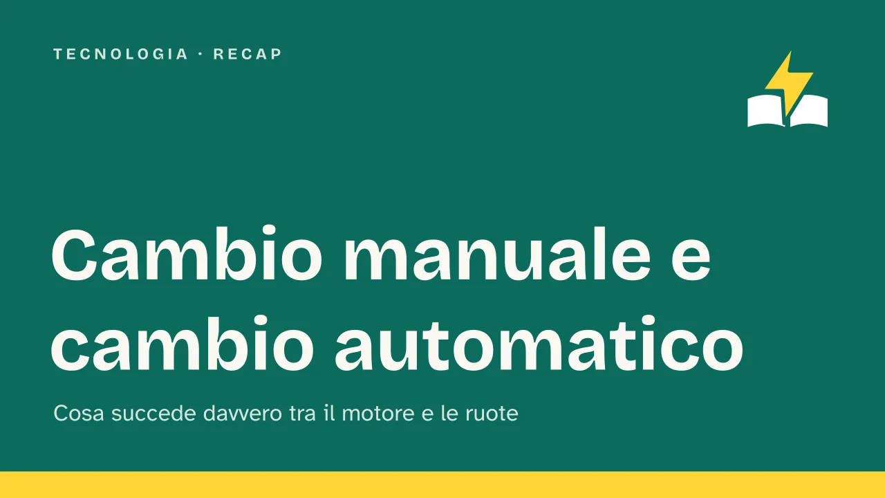 Slide 1 della presentazione su Cambio manuale e cambio automatico: Cambio manuale e cambio automatico
