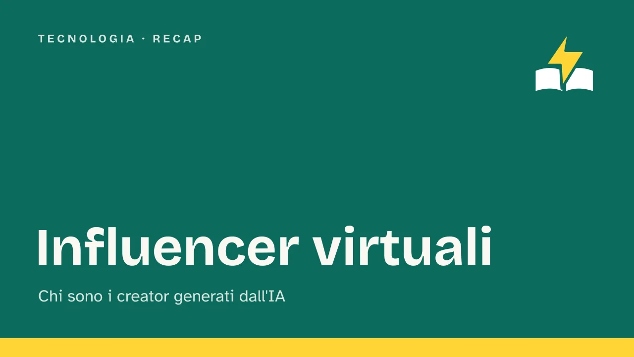 Slide 1 della presentazione su Influencer virtuali: Influencer virtuali
