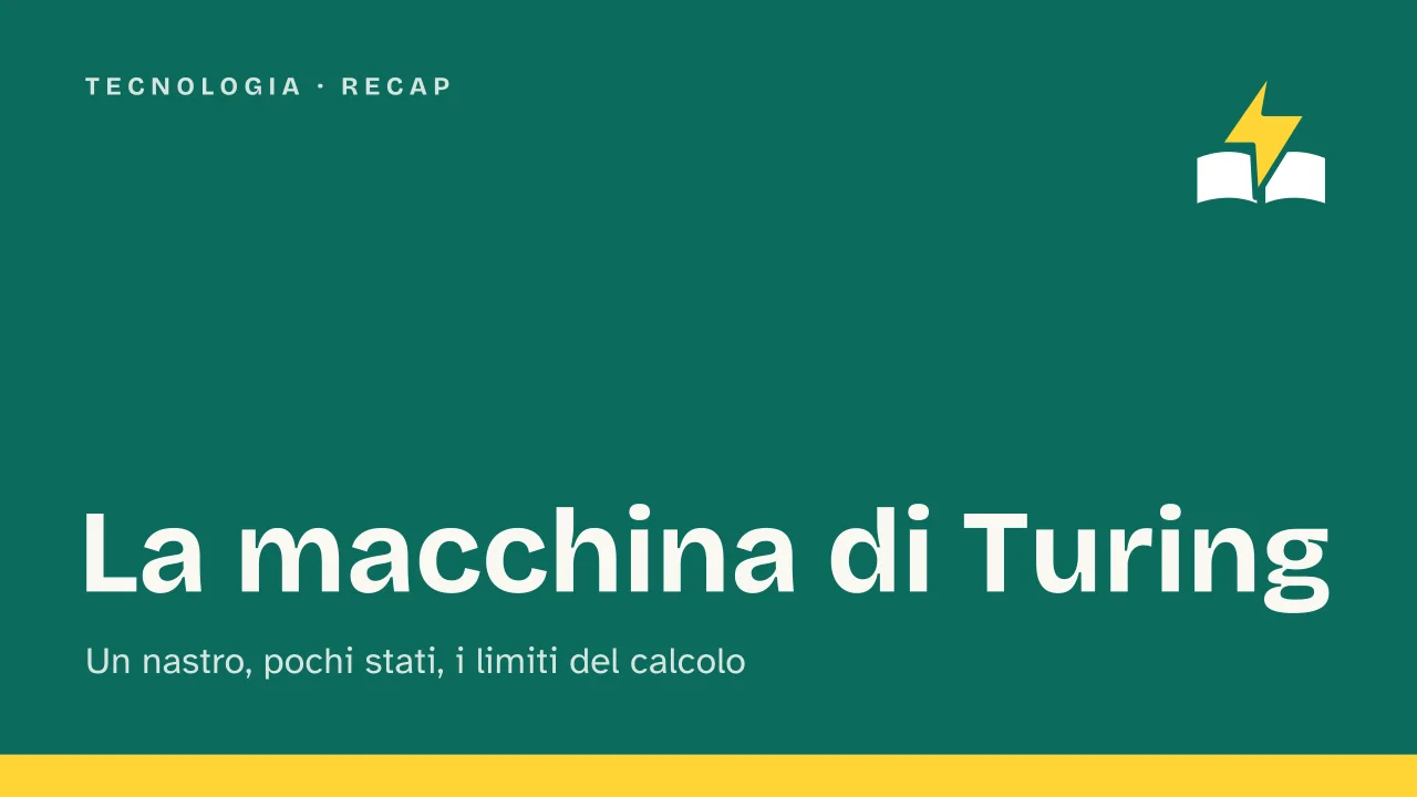 Slide 1 della presentazione su Macchina di Turing: La macchina di Turing