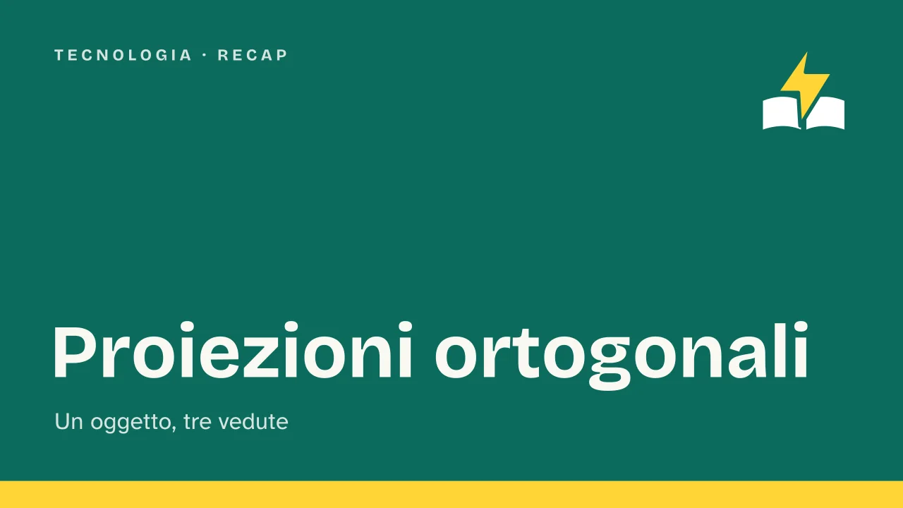 Slide 1 della presentazione su Proiezioni ortogonali: Proiezioni ortogonali