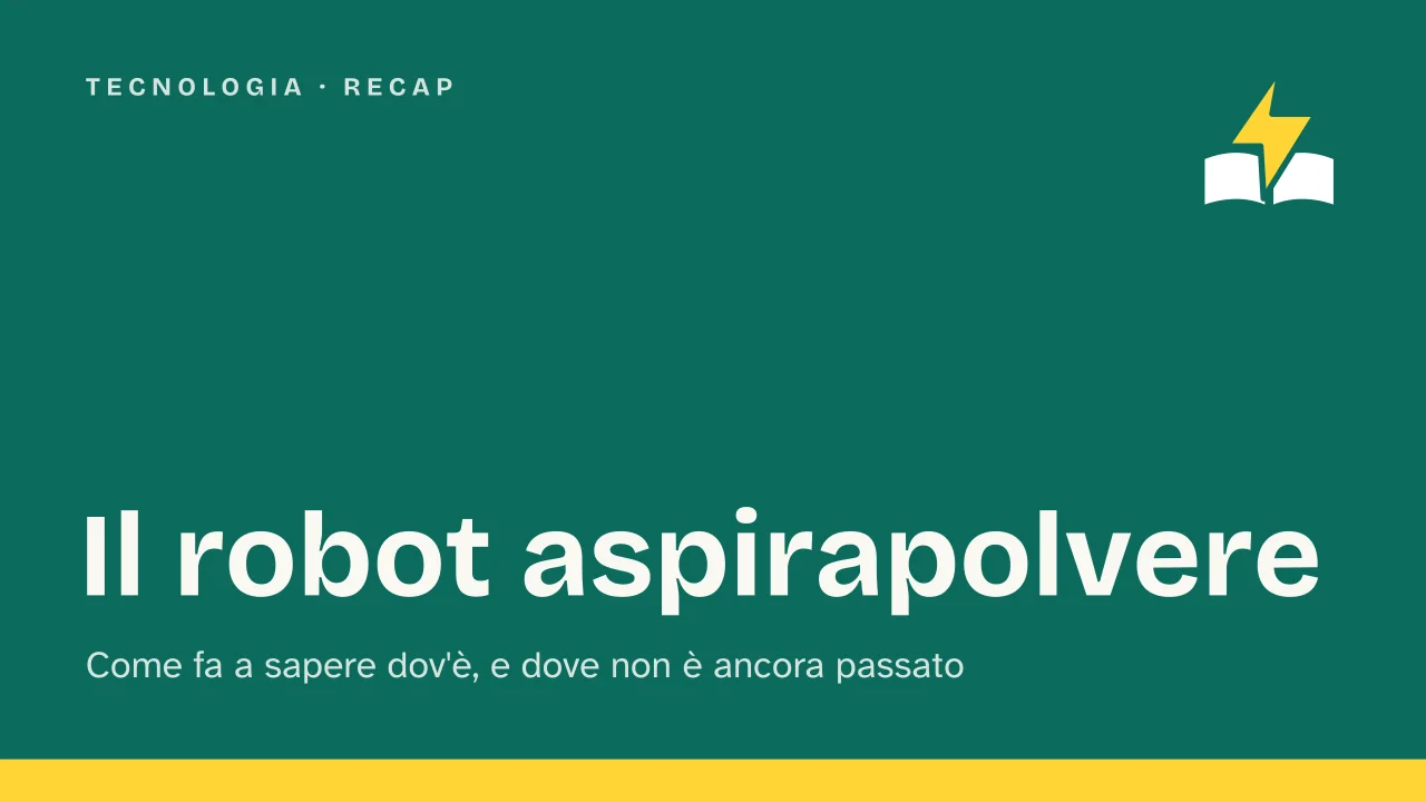 Slide 1 della presentazione su Robot aspirapolvere: Il robot aspirapolvere