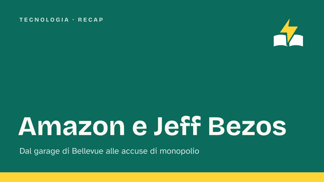Slide 1 della presentazione su Amazon e Jeff Bezos: Amazon e Jeff Bezos