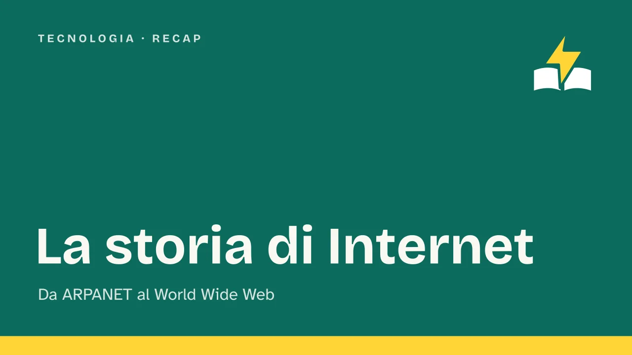 Slide 1 della presentazione su Storia di Internet: La storia di Internet