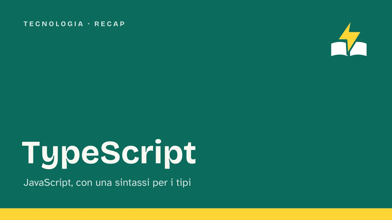 Slide 1 della presentazione su TypeScript: TypeScript