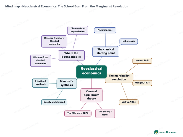 Mind map: Neoclassical Economics